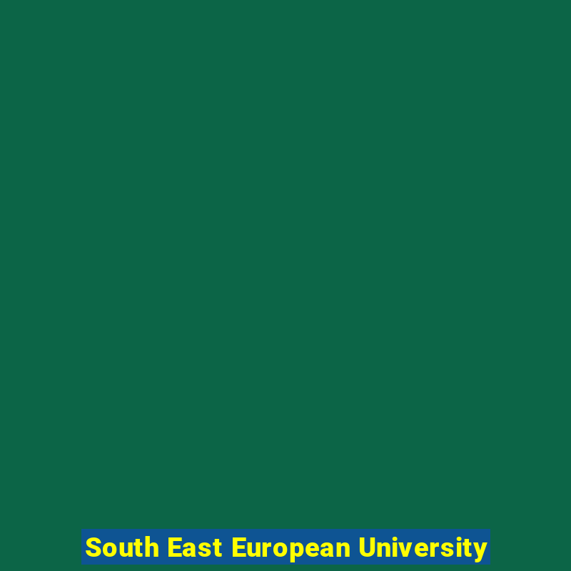 South East European University