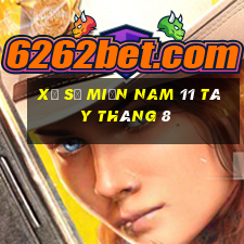 xổ số miền nam 11 tây tháng 8