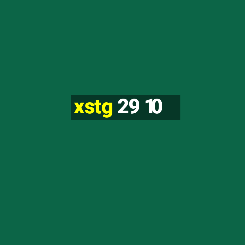 xstg 29 10