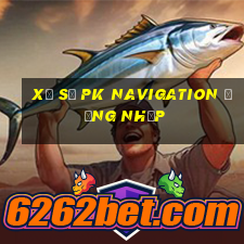 Xổ số PK Navigation Đăng nhập