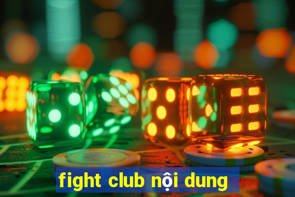 fight club nội dung