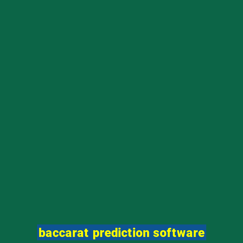 baccarat prediction software