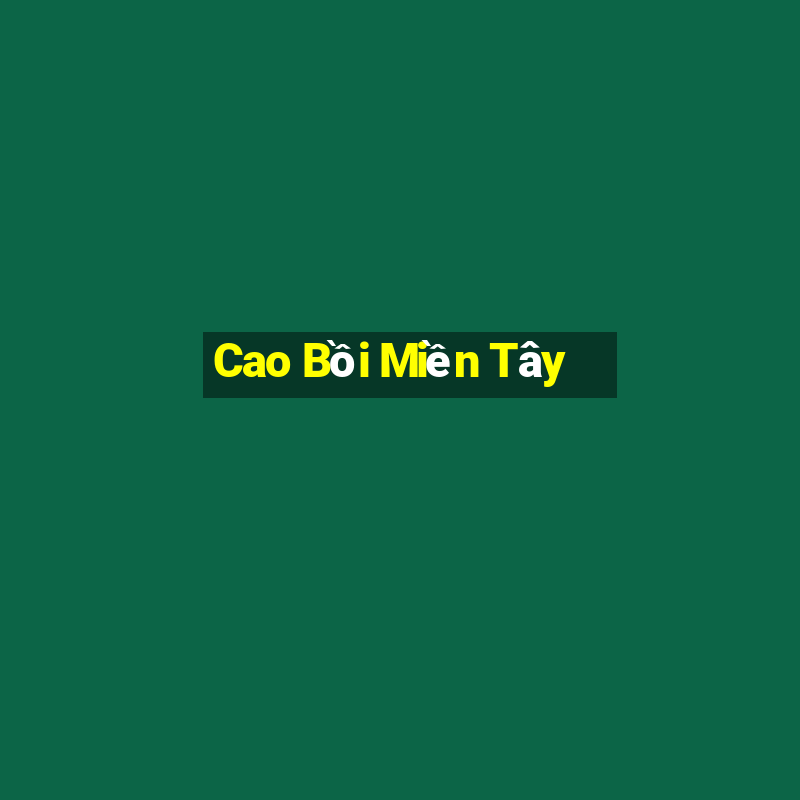 Cao Bồi Miền Tây