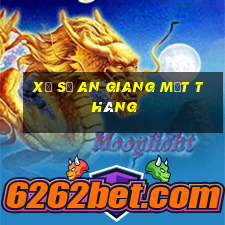 xổ số an giang một tháng