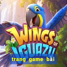 trang game bài quốc tế