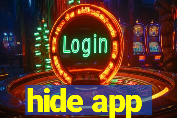 hide app