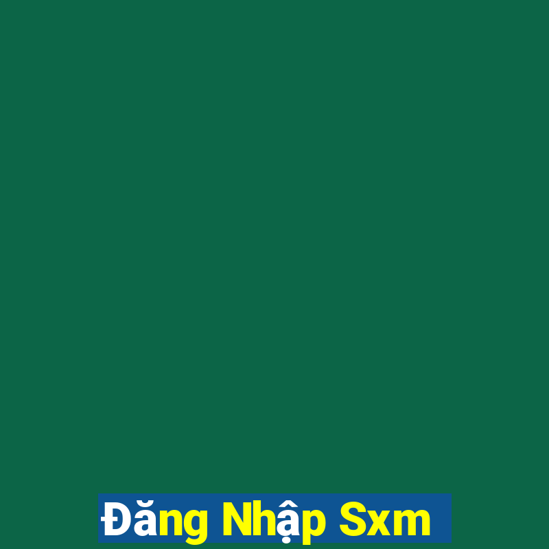 Đăng Nhập Sxm