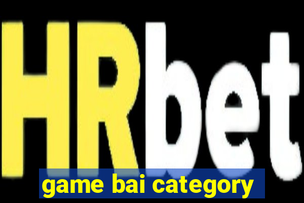 game bai category