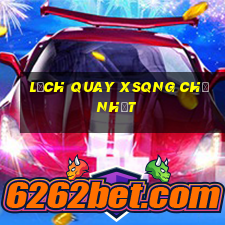 Lịch quay XSQNG Chủ Nhật