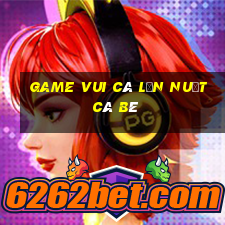 game vui cá lớn nuốt cá bé