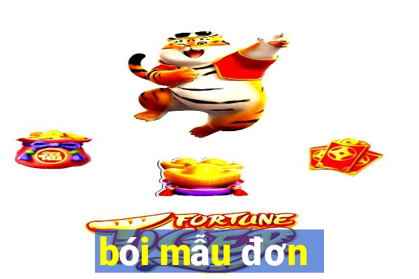 bói mẫu đơn