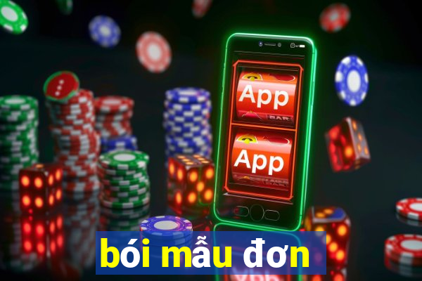 bói mẫu đơn