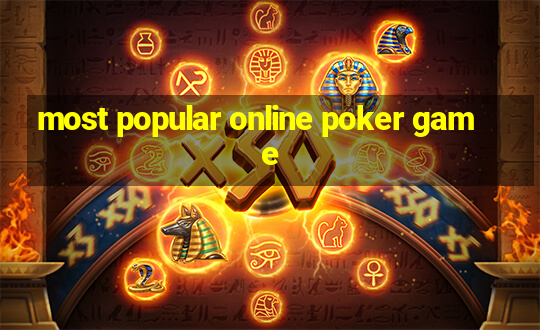 most popular online poker game