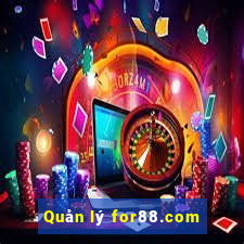 Quản lý for88.com