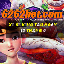 xổ số vũng tàu ngày 13 tháng 6