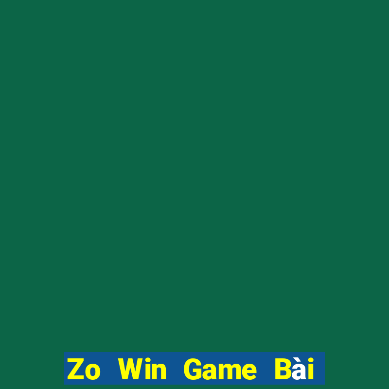 Zo Win Game Bài Quay Hũ