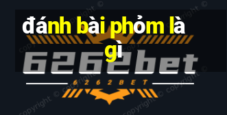 đánh bài phỏm là gì