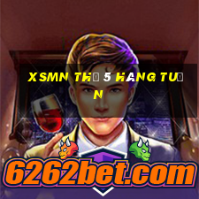 xsmn thứ 5 hàng tuần