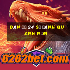 dàn đề 24 số đánh quanh năm