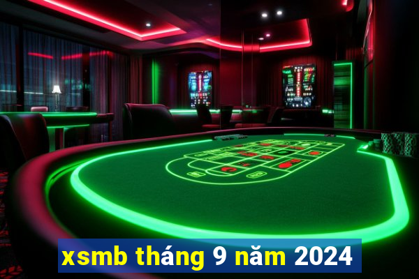 xsmb tháng 9 năm 2024