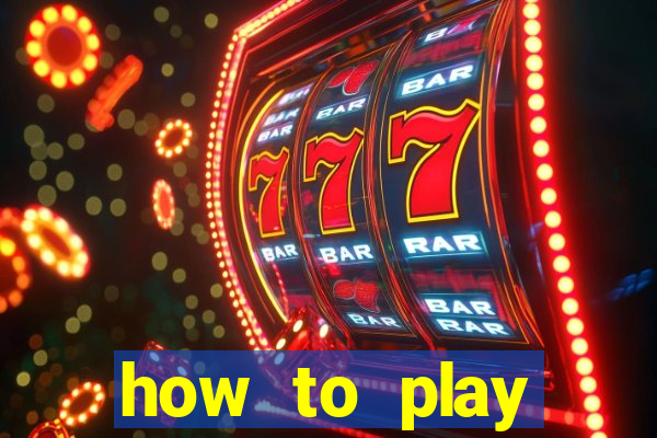 how to play baccarat online