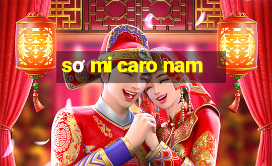 sơ mi caro nam