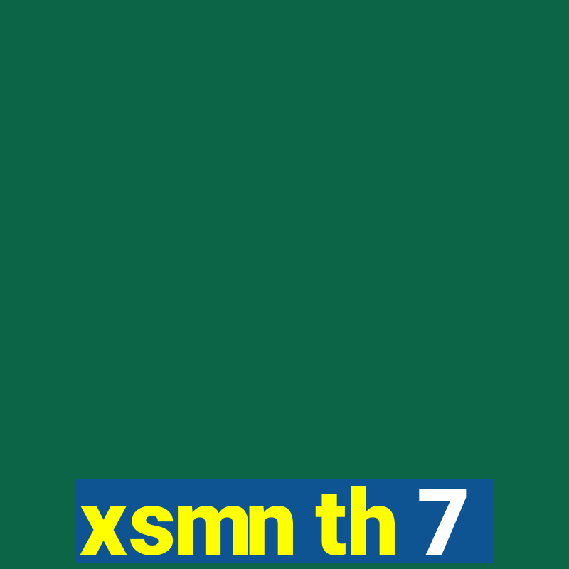 xsmn th 7