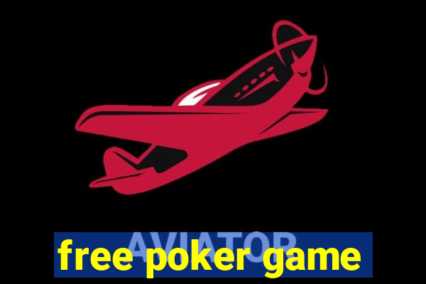 free poker game