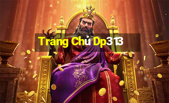 Trang Chủ Dp313