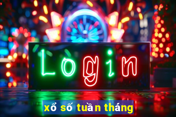 xổ số tuần tháng