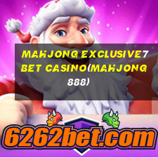 MAHJONG EXCLUSIVE7BET CASINO(MAHJONG 888)