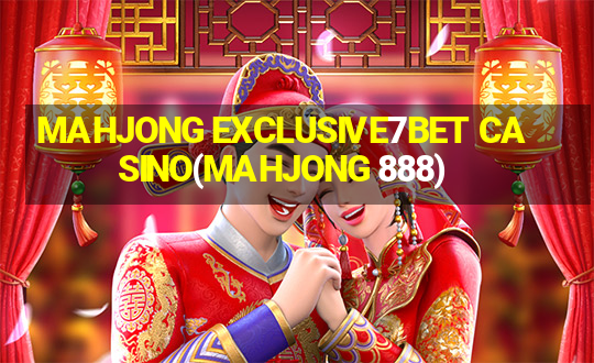 MAHJONG EXCLUSIVE7BET CASINO(MAHJONG 888)