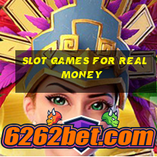 slot games for real money