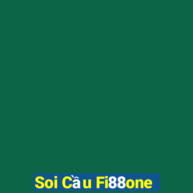 Soi Cầu Fi88one