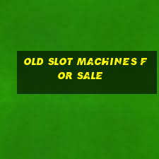 old slot machines for sale