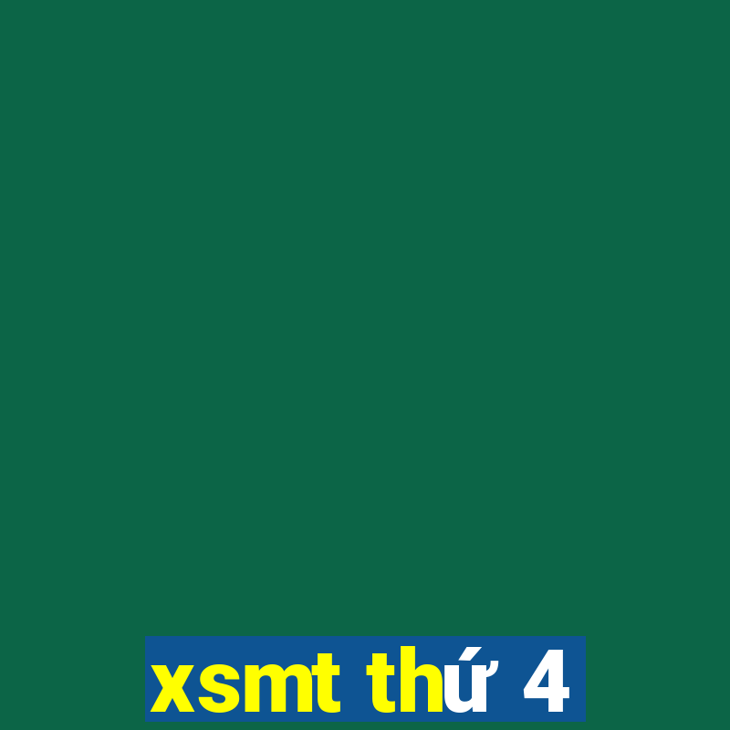 xsmt thứ 4