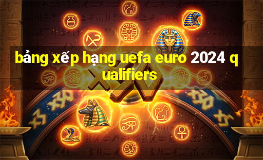 bảng xếp hạng uefa euro 2024 qualifiers