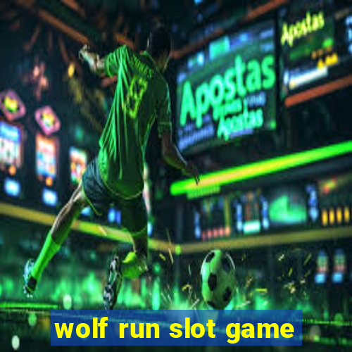 wolf run slot game