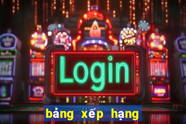 bảng xếp hạng cầu lông