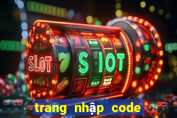 trang nhập code đảo kho báu