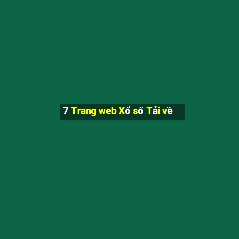 7 Trang web Xổ số Tải về