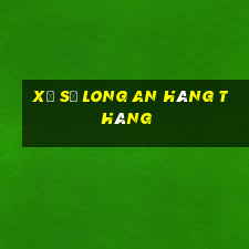 xổ số long an hàng tháng