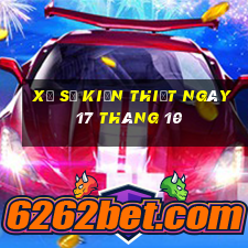 xổ số kiến thiết ngày 17 tháng 10