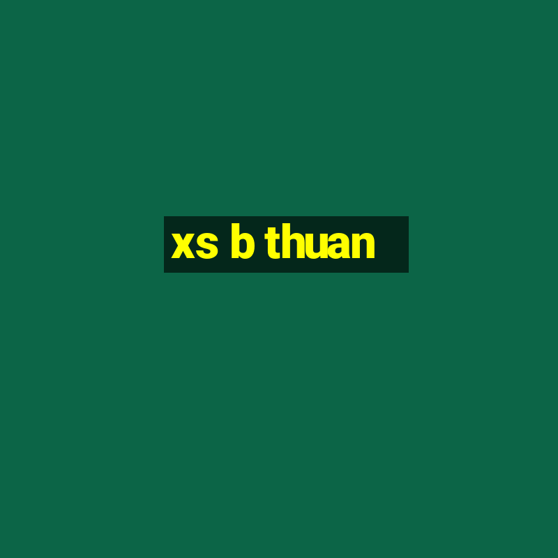 xs b thuan