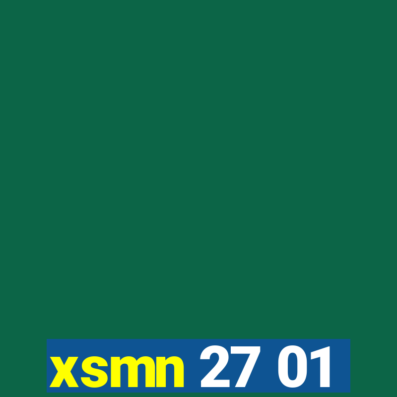 xsmn 27 01