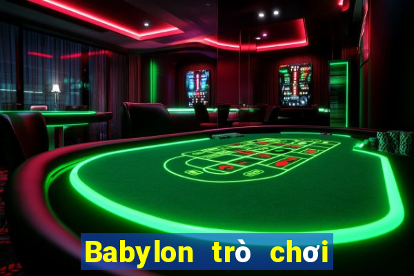 Babylon trò chơi điện tử