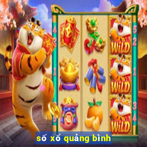 số xổ quảng bình