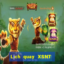 Lịch quay XSNT Thứ 4