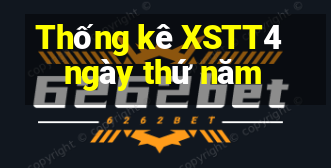 Thống kê XSTT4 ngày thứ năm