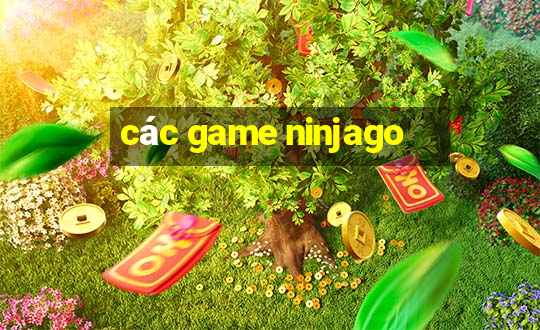 các game ninjago